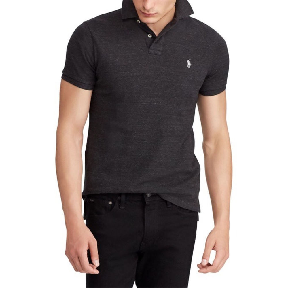 Polo By Ralph Lauren Dark Heather Gray Classic Fit